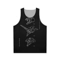 Evangelion Unisex Tank Top with EVA Unit Graphic