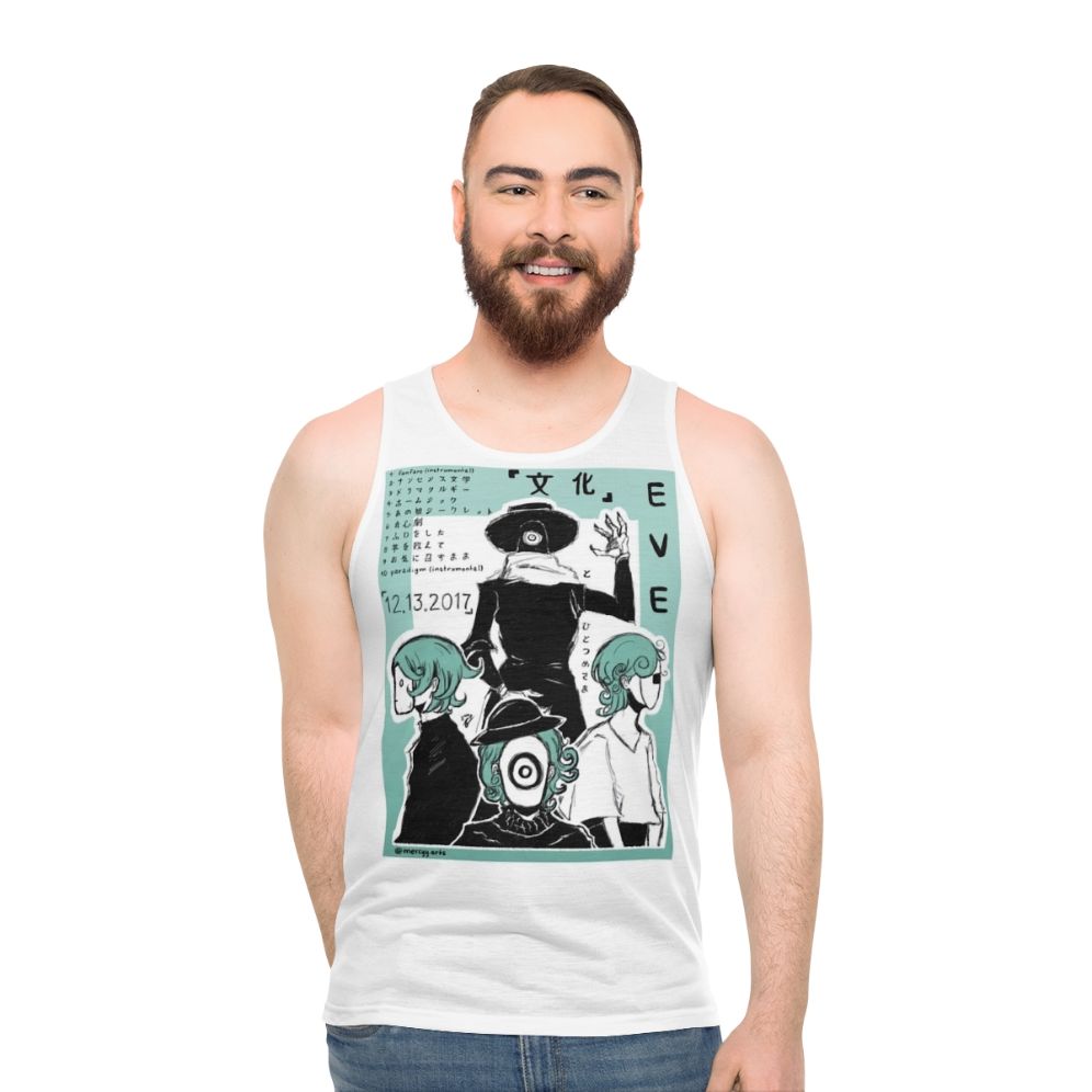 Eve Bunka Album Design Unisex Japanese Music Anime Tank Top