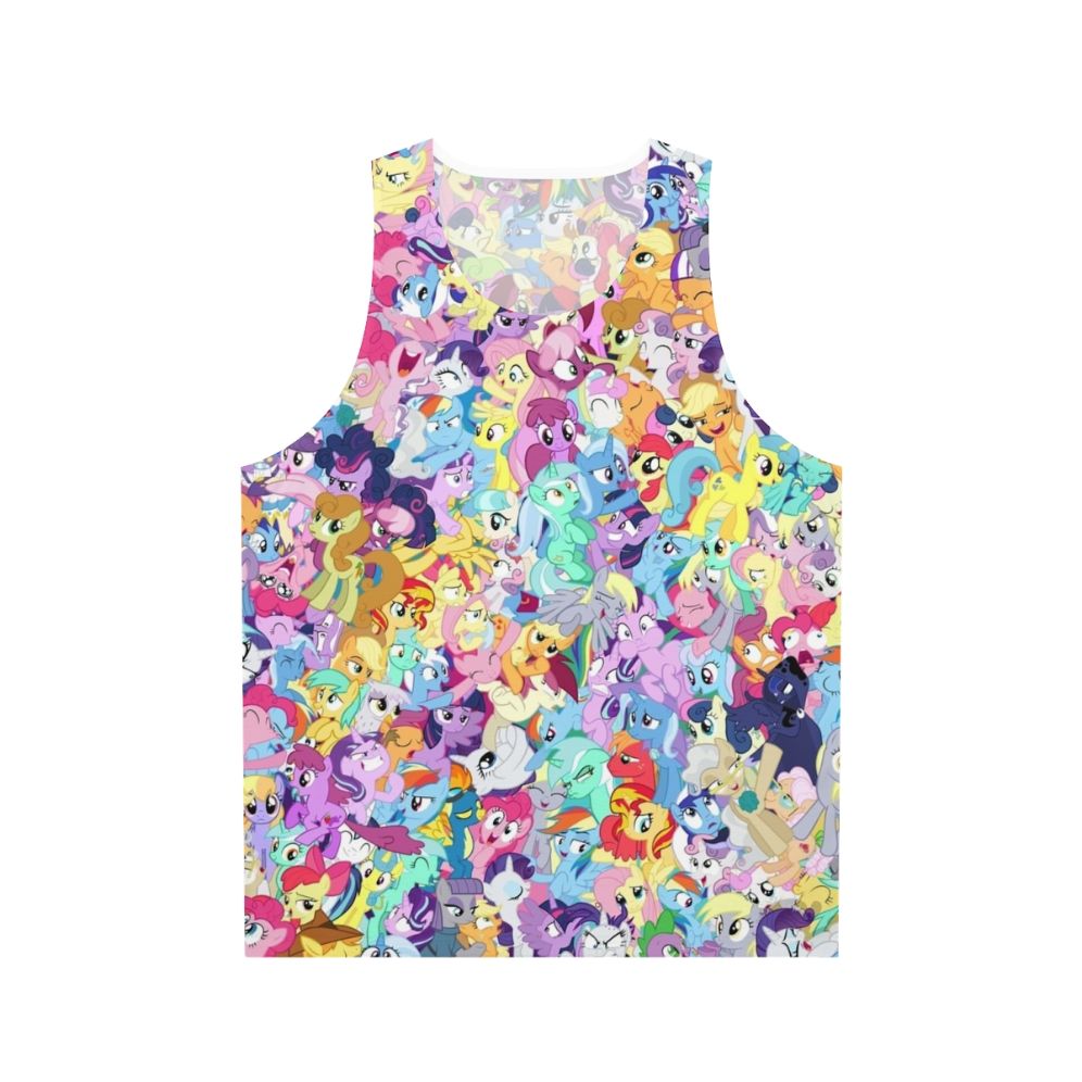 Everypony Unisex Tank Top with My Little Pony Characters