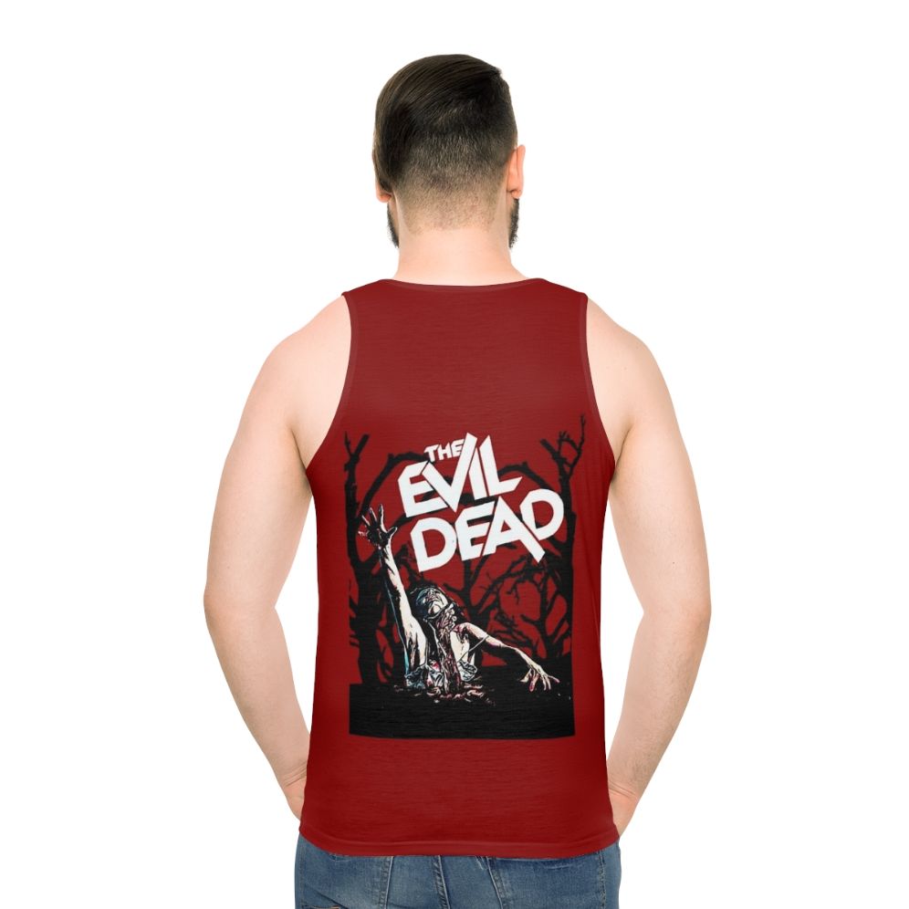 Evil Dead Unisex Tank Top with Ash Williams and the Boomstick