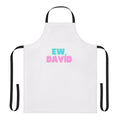 Schitt's Creek inspired "Ew David!" themed apron for fans of the popular TV show