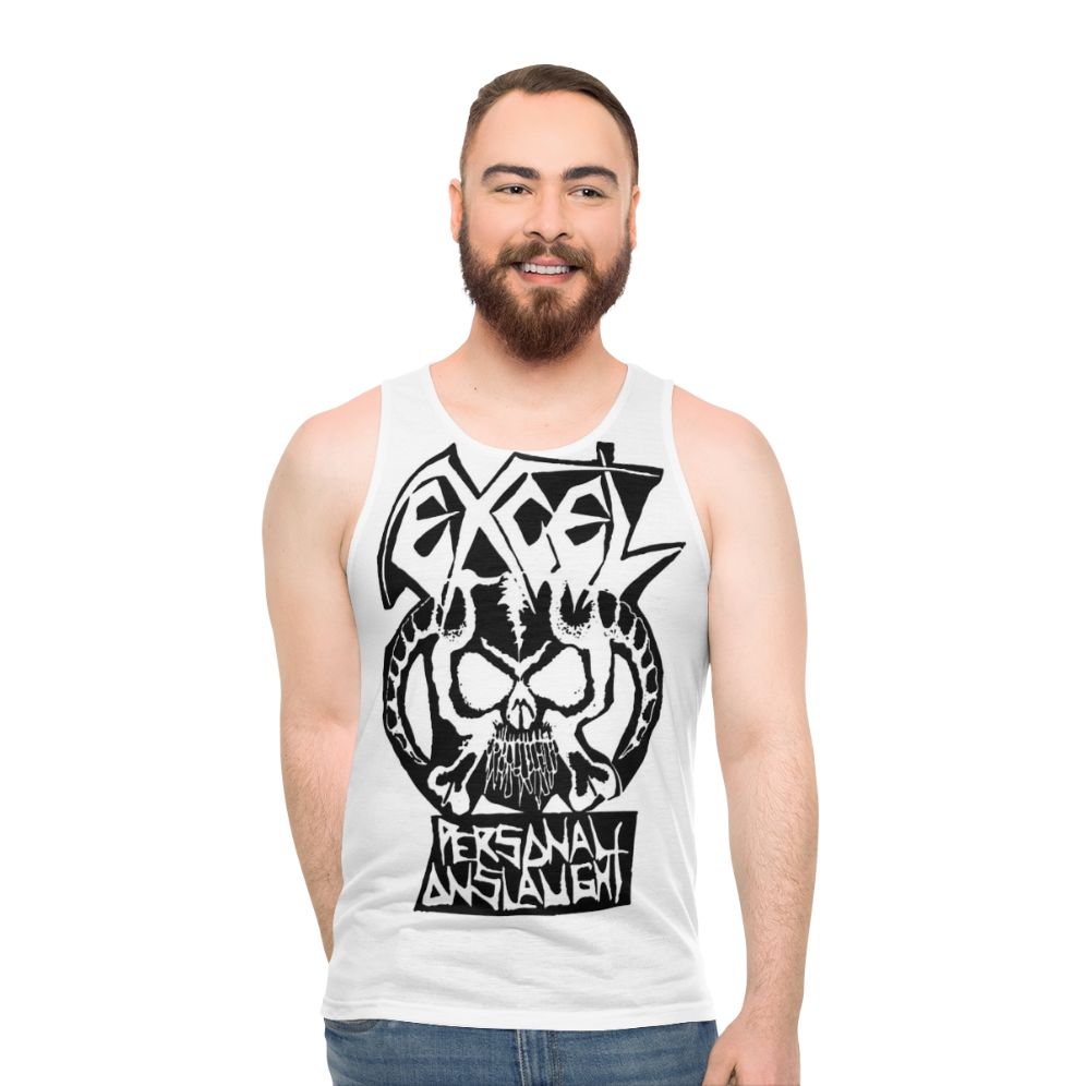 Excel Band Unisex Metal Tank Top
