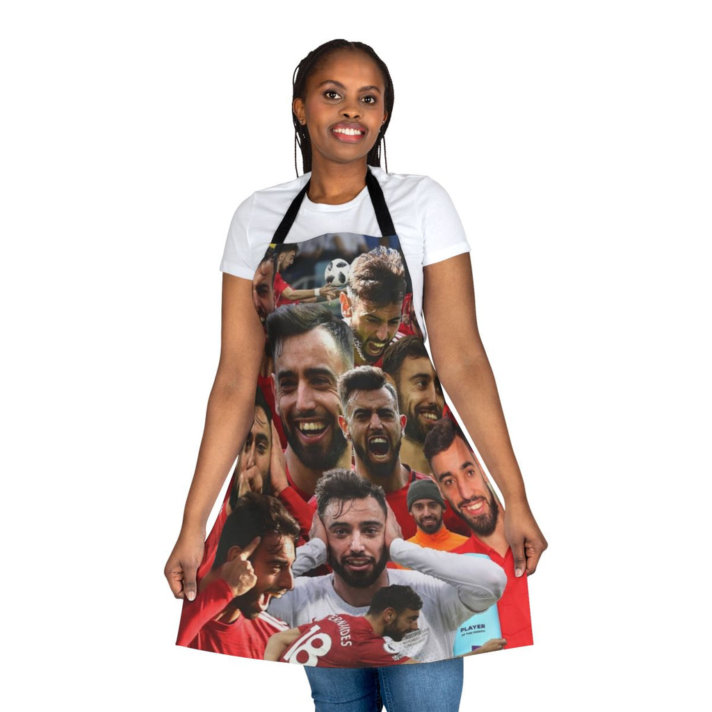 Stylish Bruno Fernandes-themed apron for the passionate football fan and home chef
