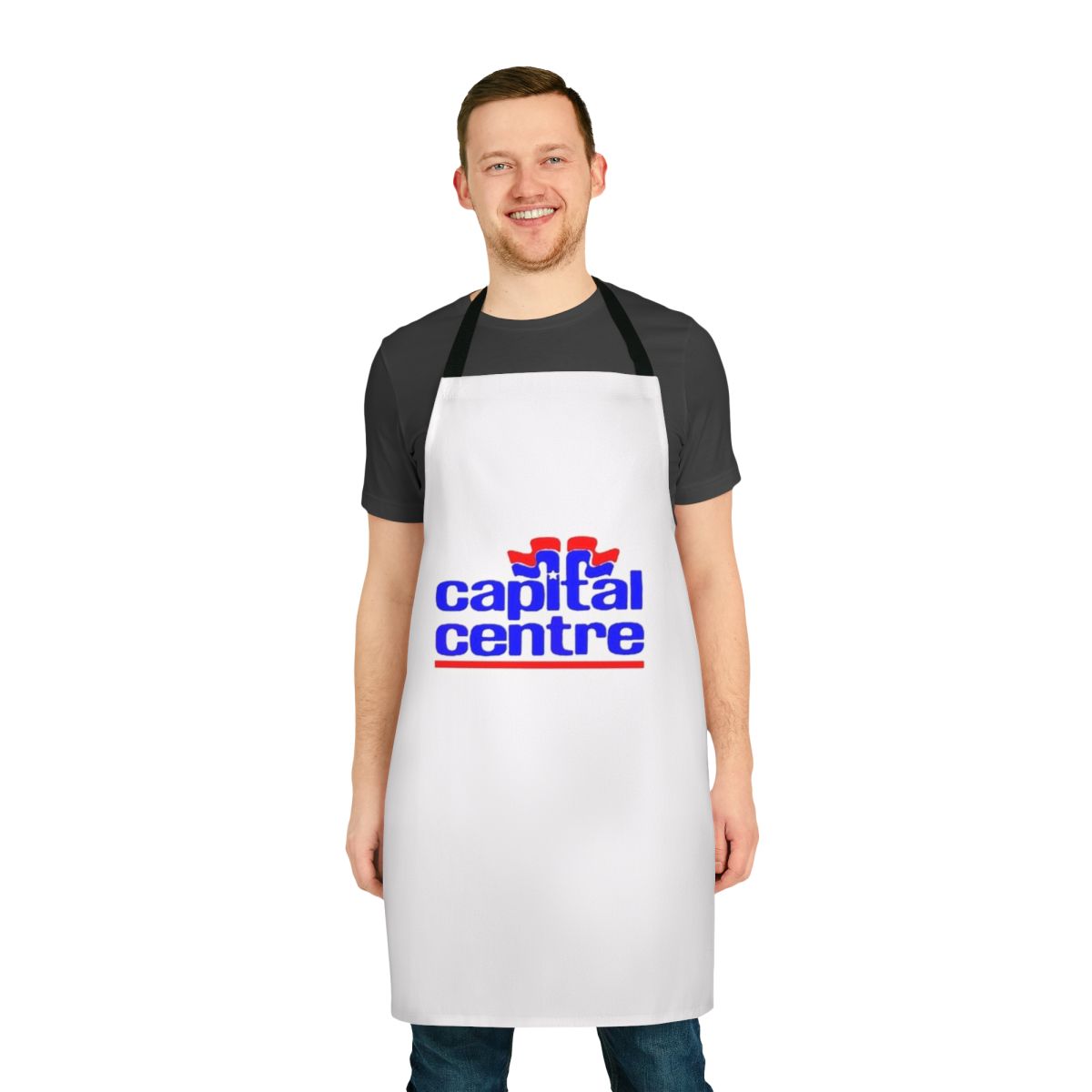 Capital Center Apron featuring the Washington Capitals hockey team logo