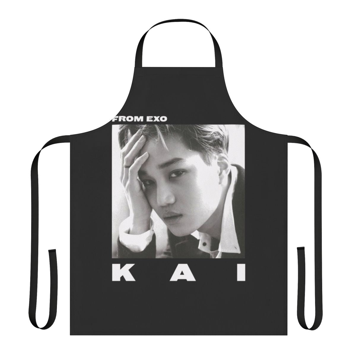Exo Kai Inspired Apron - Stylish Cooking Accessory for K-Pop Fans