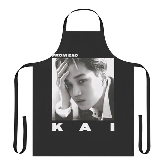 Exo Kai Inspired Apron - Stylish Cooking Accessory for K-Pop Fans
