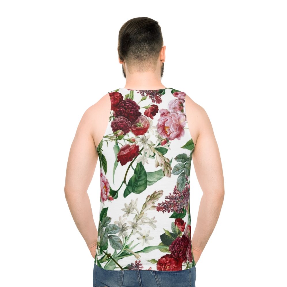 Exotic Garden Summer Floral Botanical Unisex Tank Top