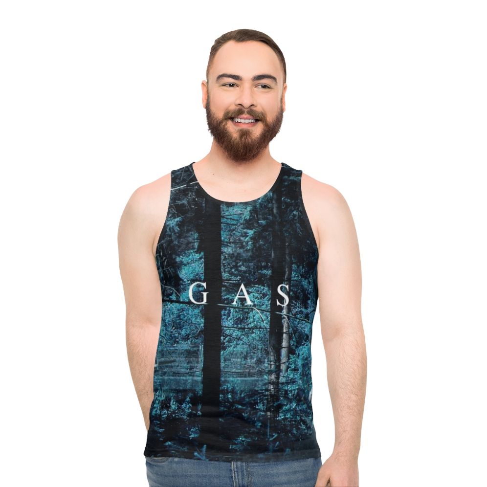Experimental ambient unisex tank top