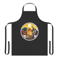 Stylish apron featuring Egyptian mythology gods Anubis and Thoth