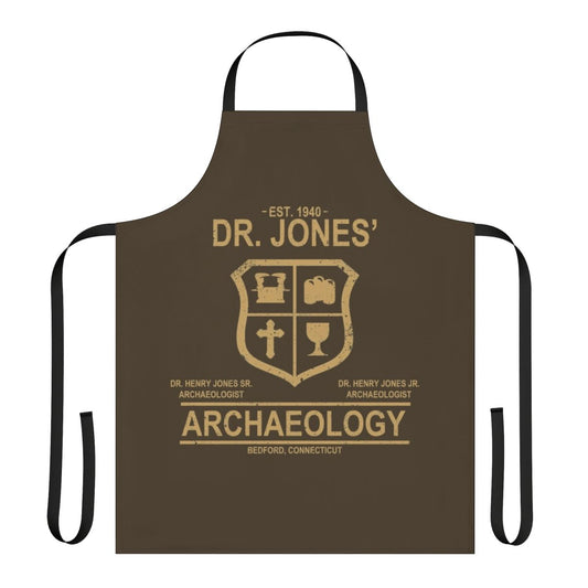 Archaeology Apron featuring the iconic Dr. Jones look for fans of Indiana Jones
