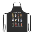 Apron featuring ancient Slavic pagan deities like Svarog, Perun, and Dazhbog