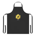A high-quality apron featuring the iconic James Webb Space Telescope design, perfect for science enthusiasts and space geeks.