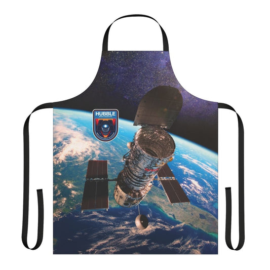 Hubble Space Telescope Apron featuring stunning imagery of galaxies, nebulae, and other celestial objects