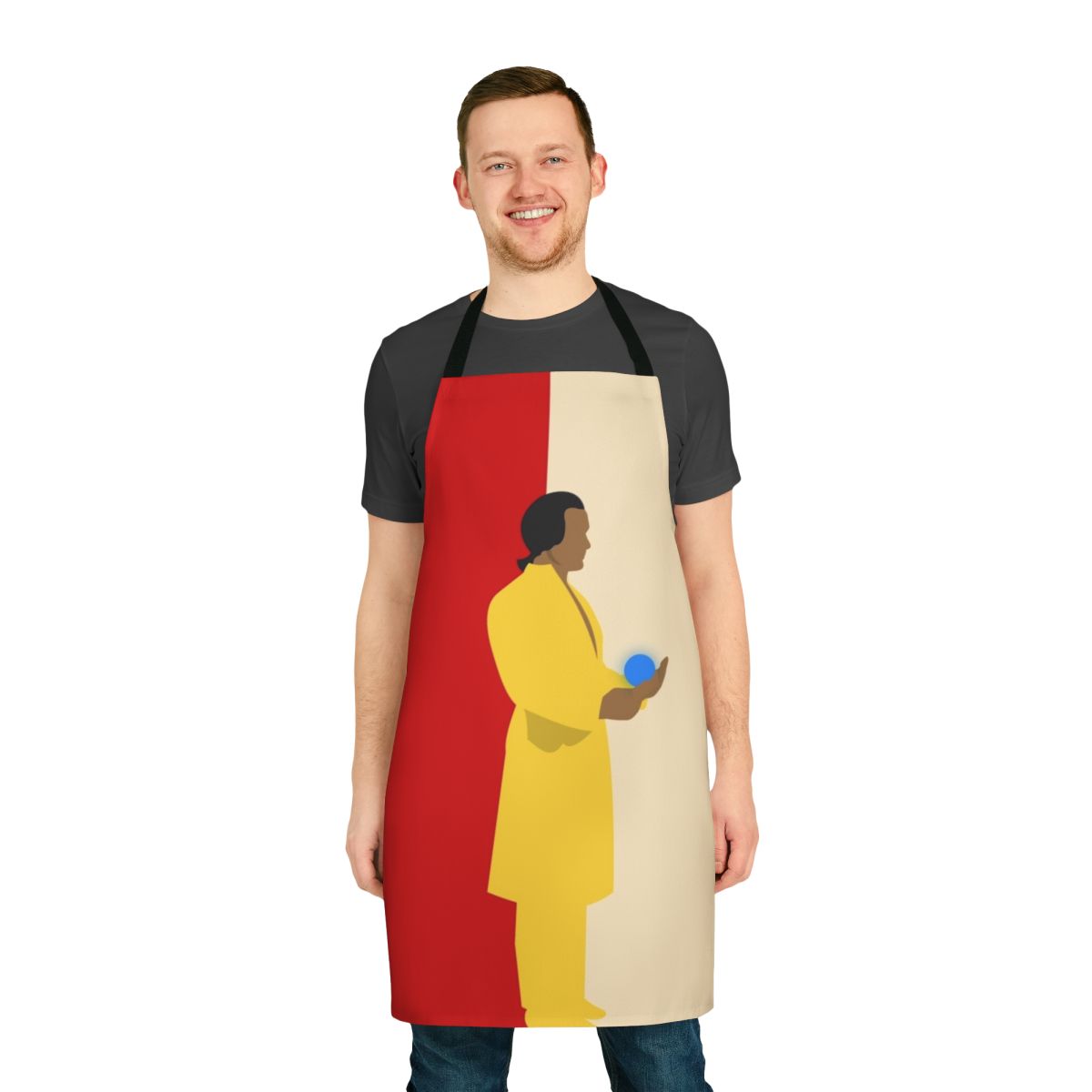 Space-themed apron with "Space Seed" design, inspired by Star Trek