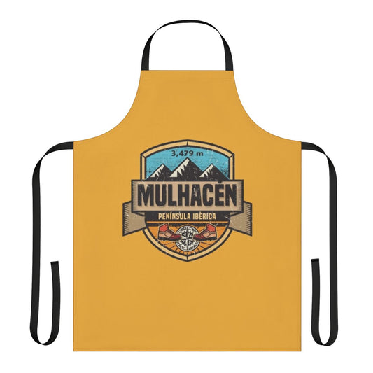 Apron featuring the iconic silhouette of the Mulhacen peak in Spain's Sierra Nevada mountains