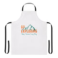 Retro-inspired Go Exploring Apron featuring the iconic Pan Am logo
