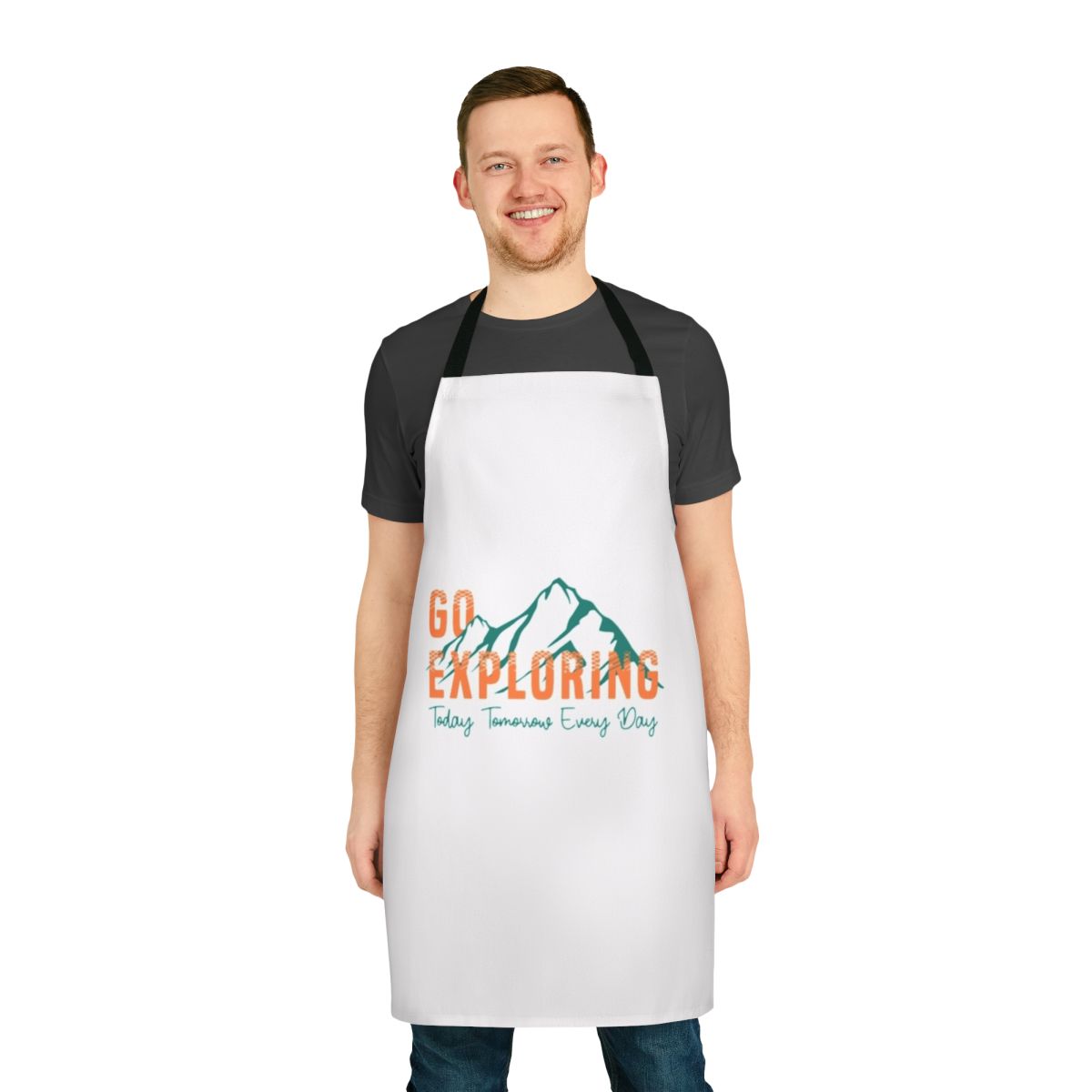 Retro-inspired Go Exploring Apron featuring the iconic Pan Am logo