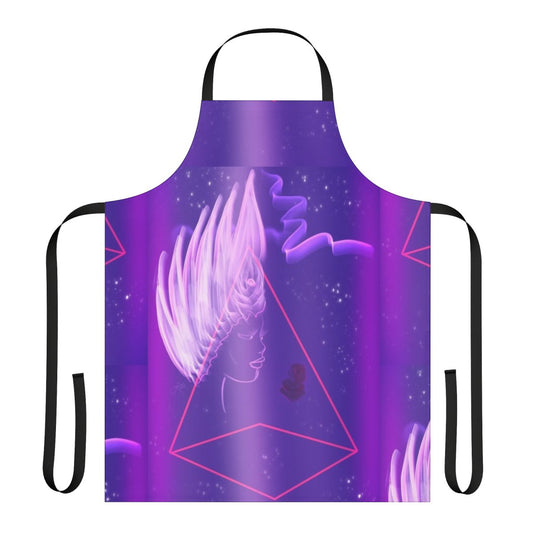 A stylish apron with the text "Face Yourself" printed on it, encouraging self-reflection and personal growth.