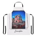 Apron featuring the charming cityscape of Zaandam, Holland