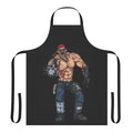 Mister Torgue-inspired apron with explosive design for gaming and video game enthusiasts