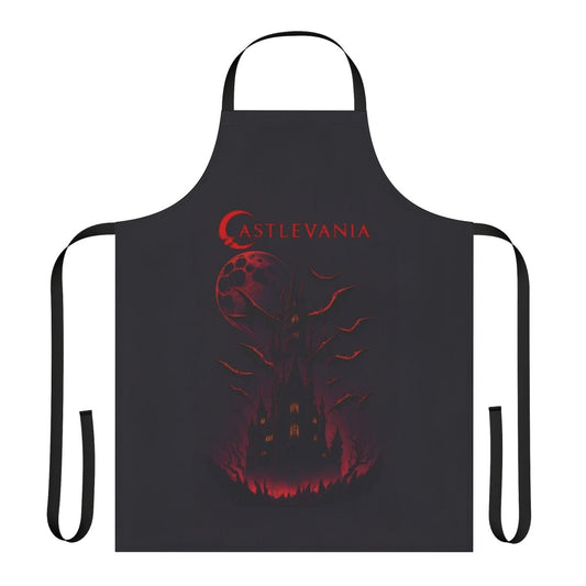 Castlevania-inspired apron featuring a dark, gothic design