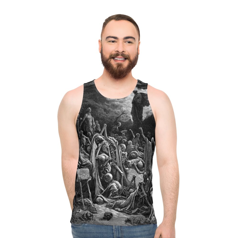 Ezekiel's Valley of Dry Bones Unisex Tank Top