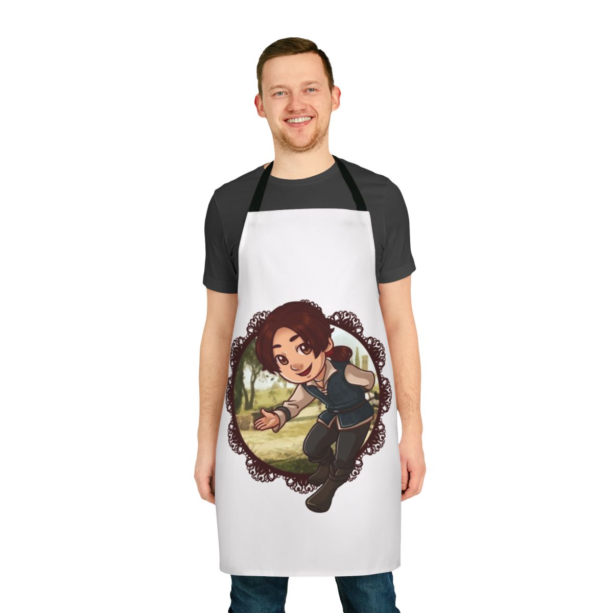 Ezio Auditore Da Firenze inspired apron for Assassin's Creed Brotherhood fans