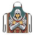 Assassin's Creed inspired gaming apron featuring Ezio Auditore
