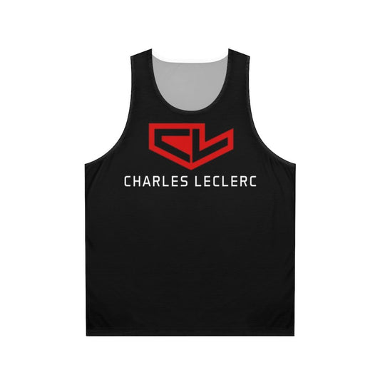 Formula 1 Charles Leclerc Unisex Tank Top