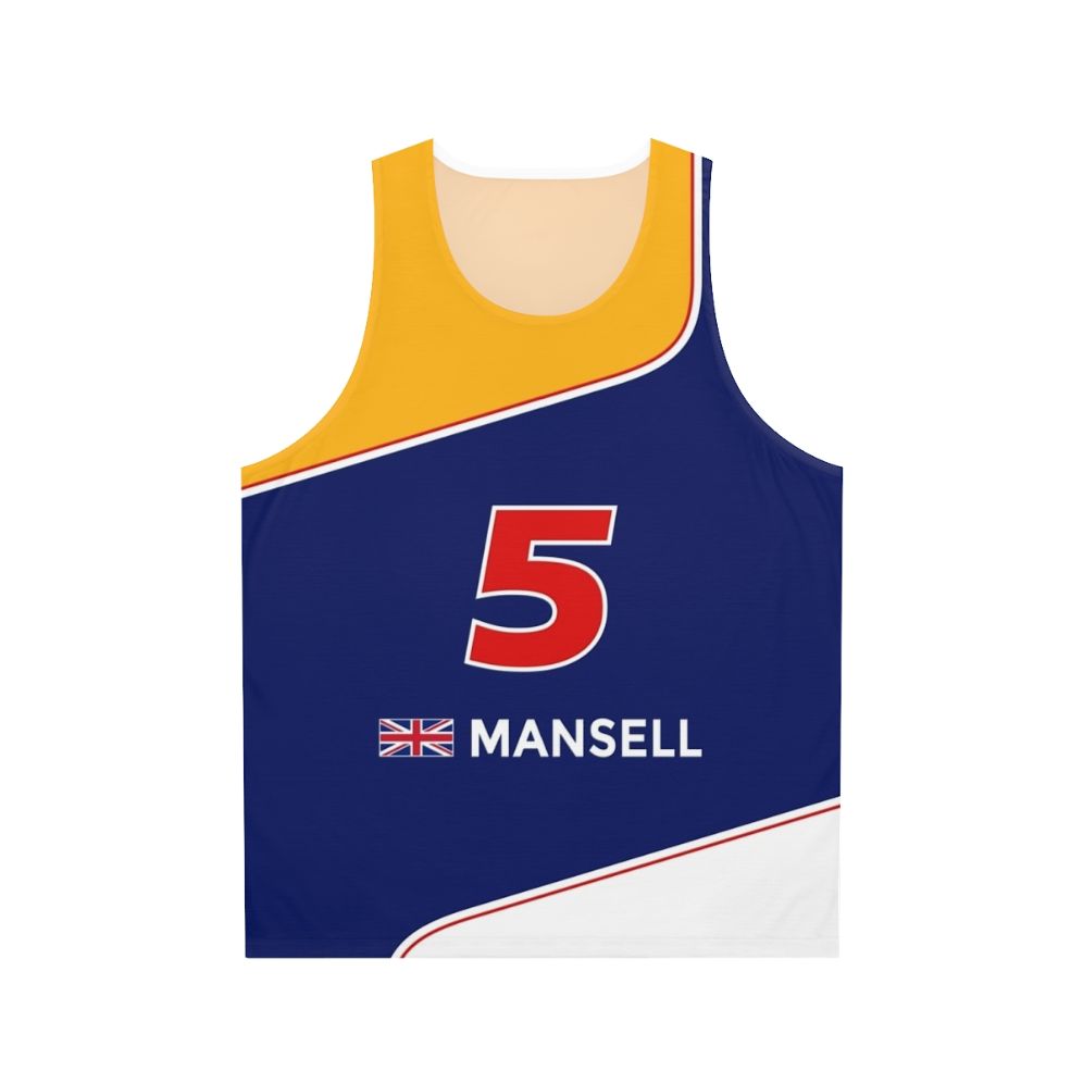 Unisex F1 Legends Nigel Mansell 1992 Tank Top