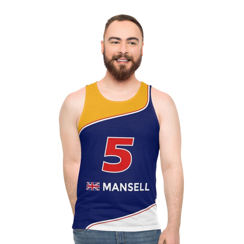 Unisex F1 Legends Nigel Mansell 1992 Tank Top