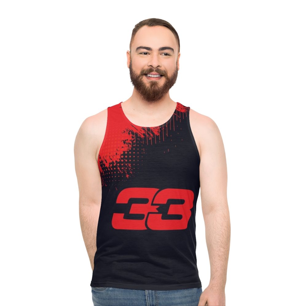 Formula One F1 Max Verstappen 33 Unisex Tank Top
