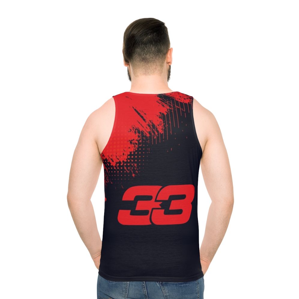 Formula One F1 Max Verstappen 33 Unisex Tank Top
