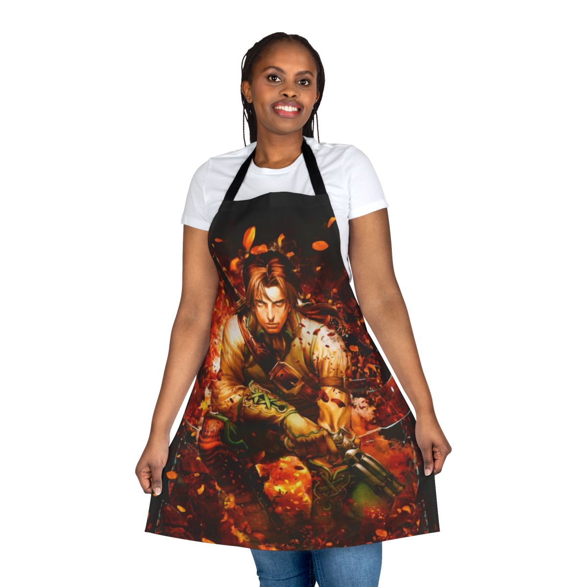 Fable fantasy artwork printed on a high-quality apron for gamers and fans