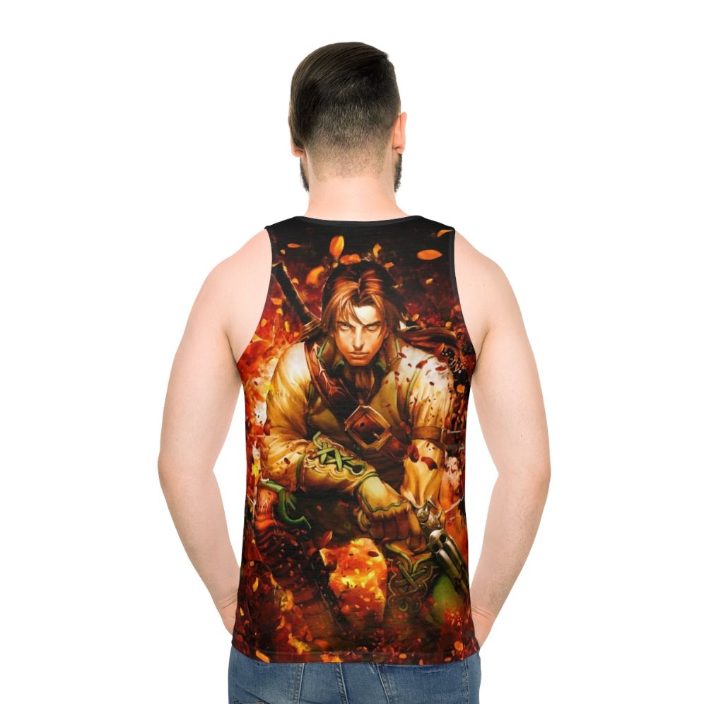 Fable 2 gaming vintage fantasy unisex tank top