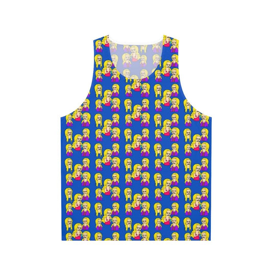 Faces of Lola Big Mouth Netflix Cartoon Unisex Tank Top