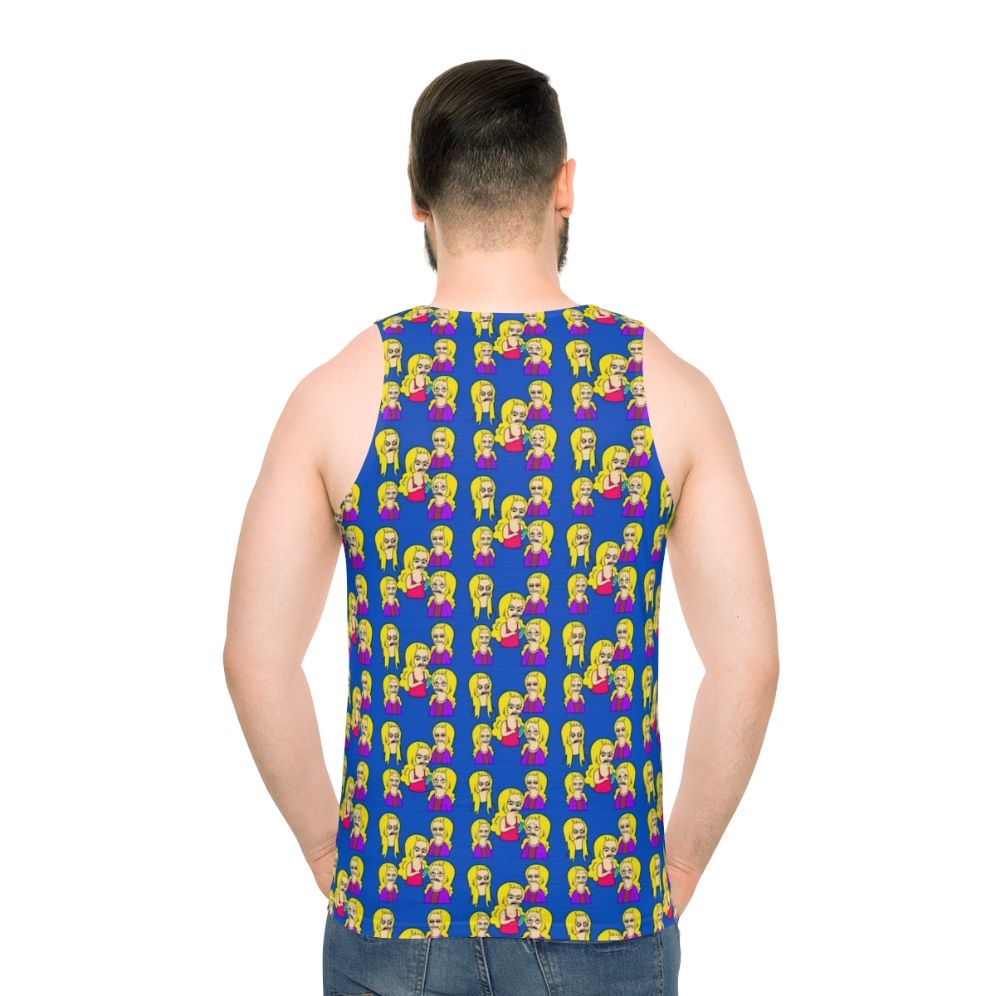 Faces of Lola Big Mouth Netflix Cartoon Unisex Tank Top