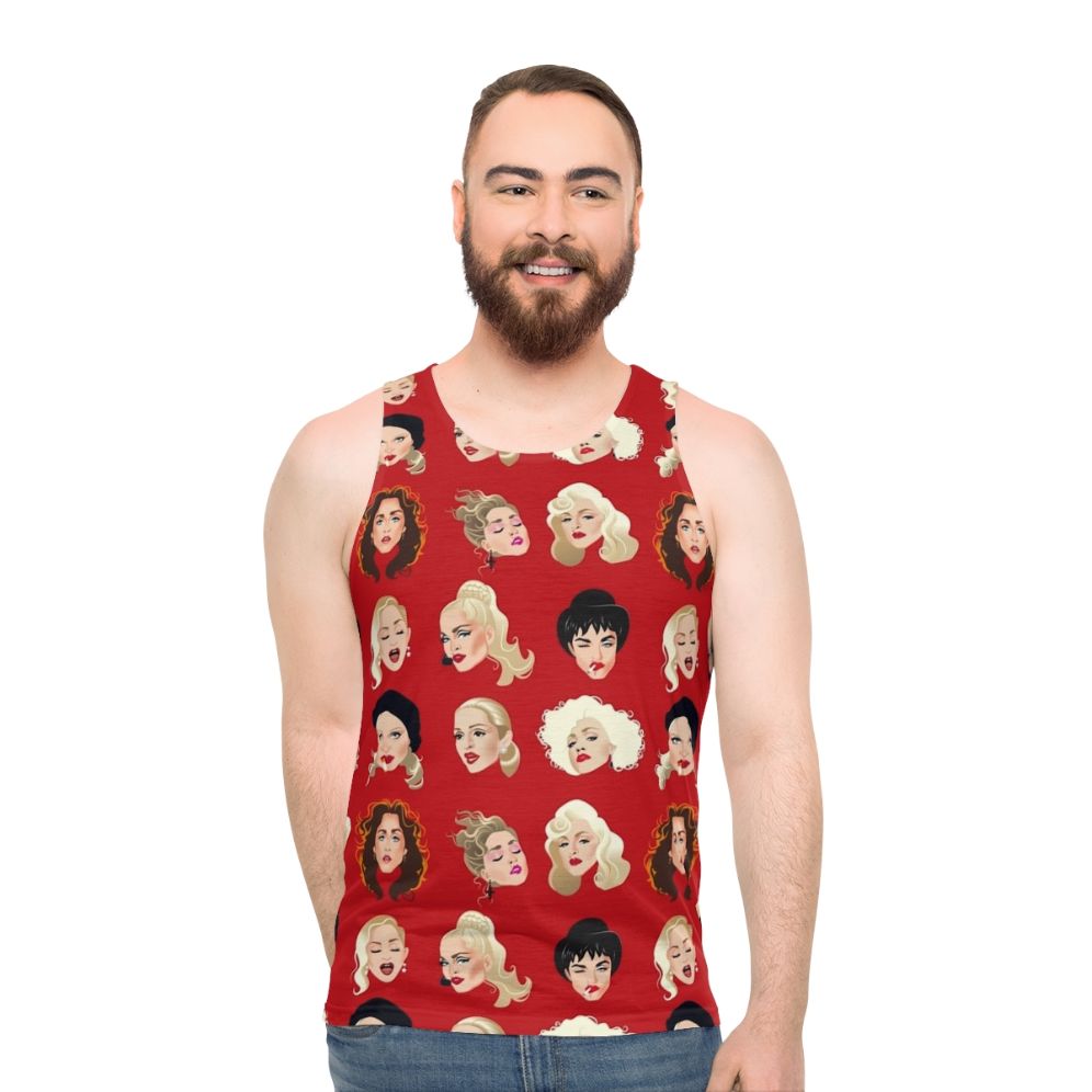 Faces of Madge Unisex Tank Top