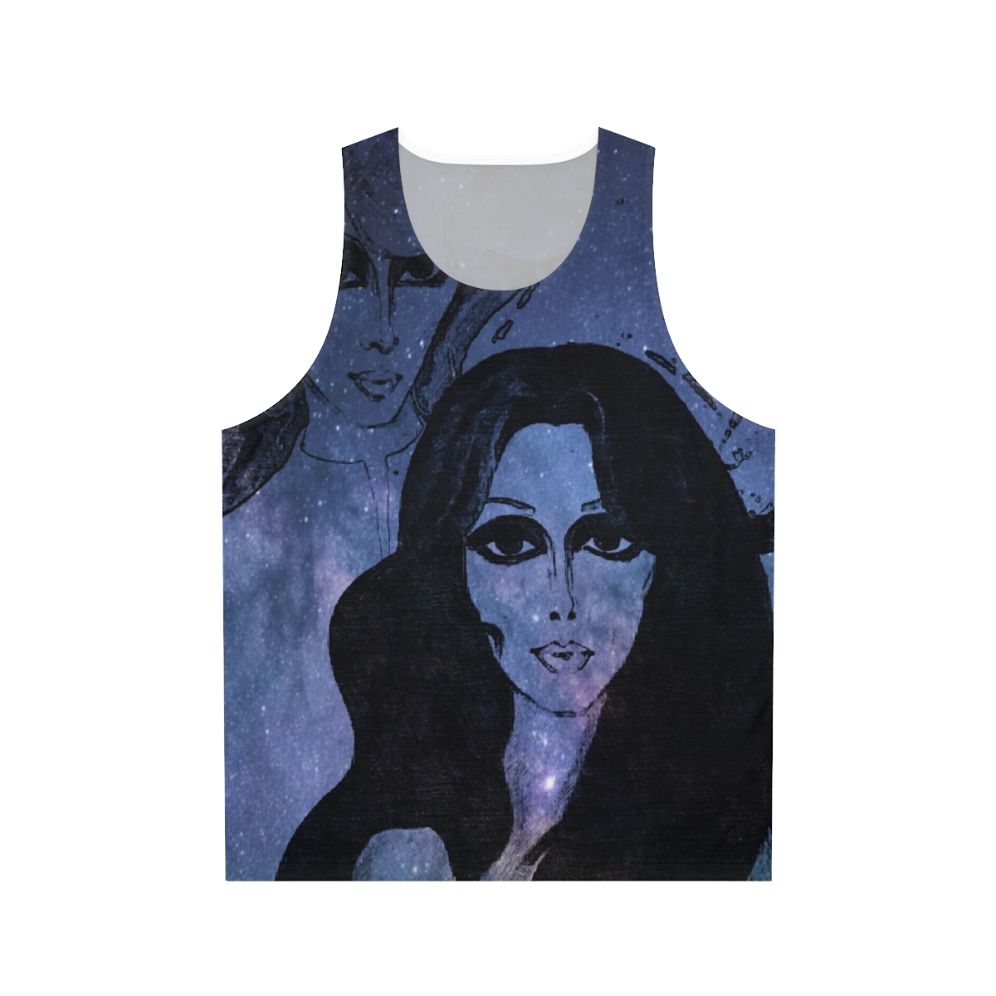 Fairouz portrait unisex tank top