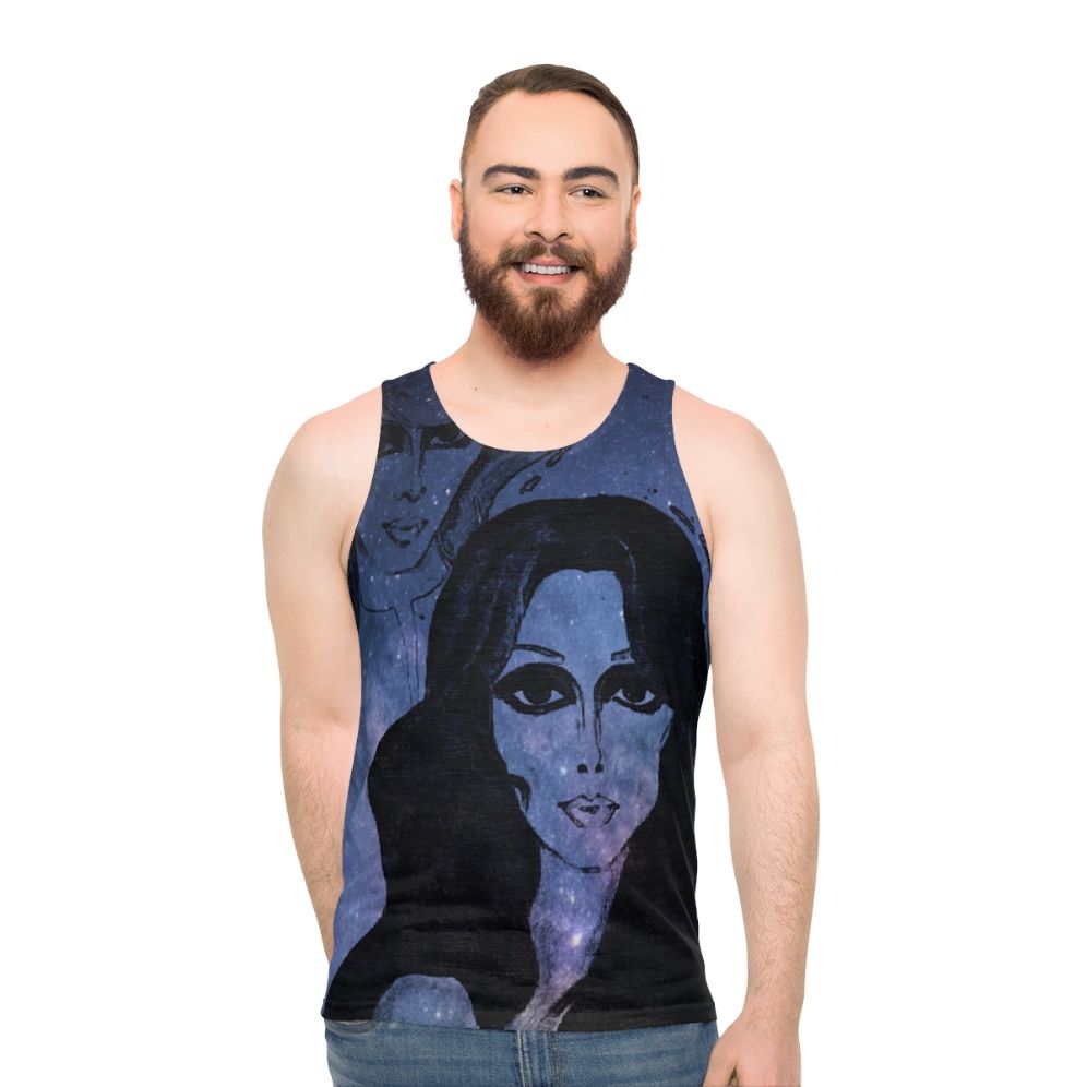 Fairouz portrait unisex tank top