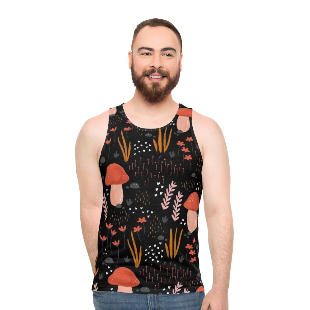Fairy garden unisex tank top