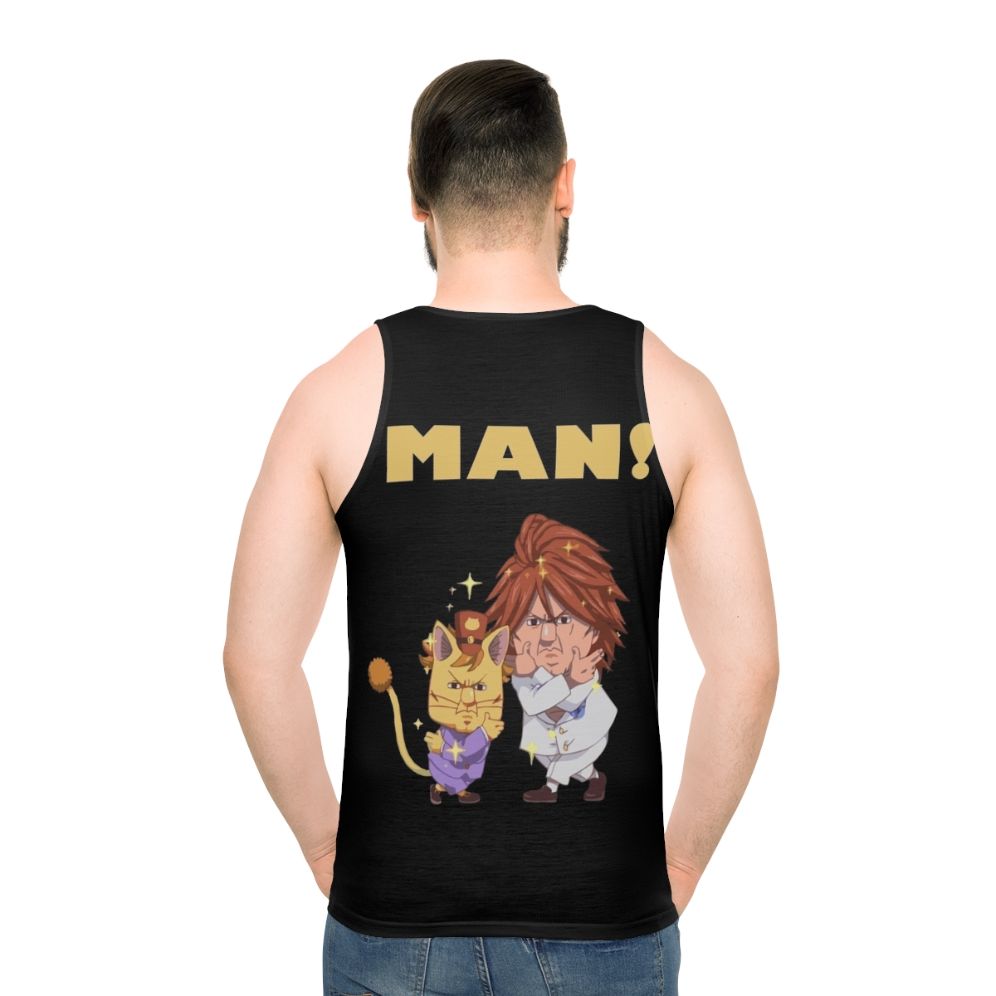 Fairy Tail Unisex Tank Top with Ichiya and Nichiya Design