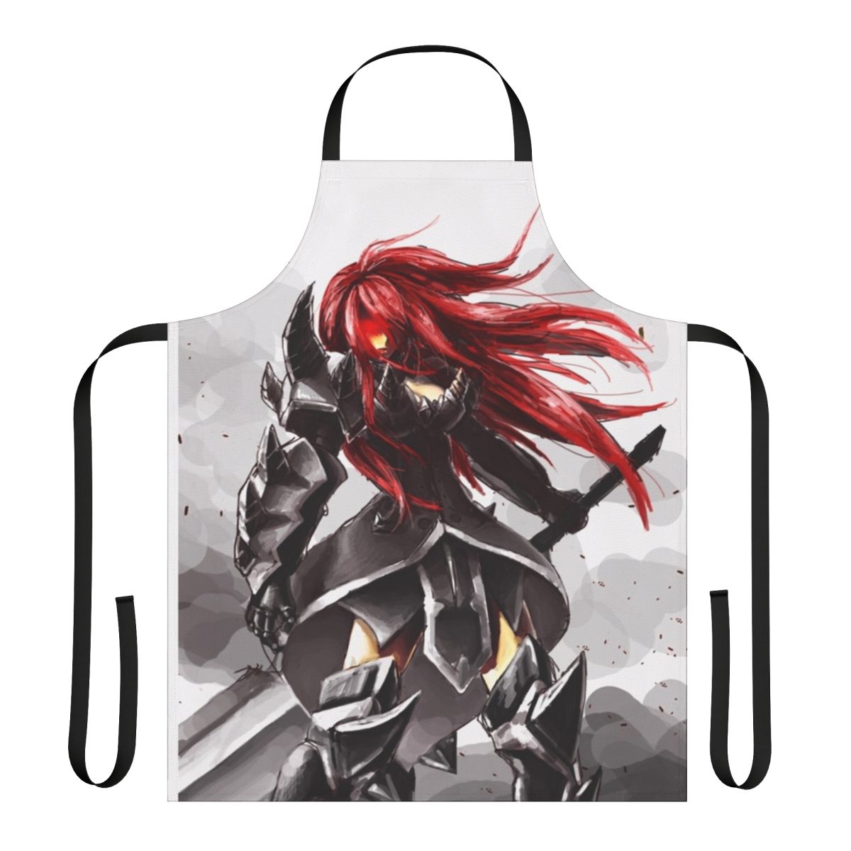 Fairy Tale Inspired Apron featuring characters from the anime series Fairy Tail