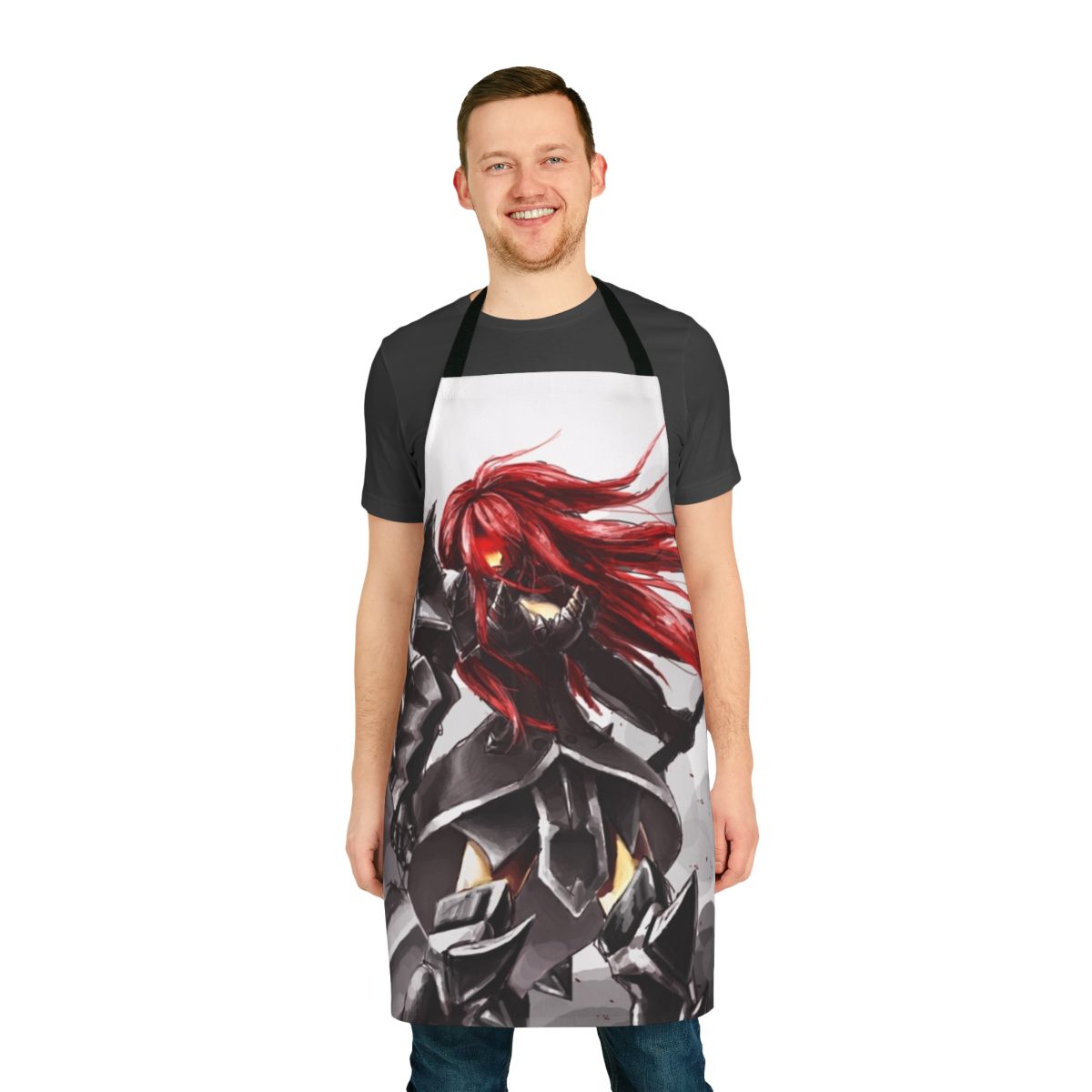 Fairy Tale Inspired Apron featuring characters from the anime series Fairy Tail