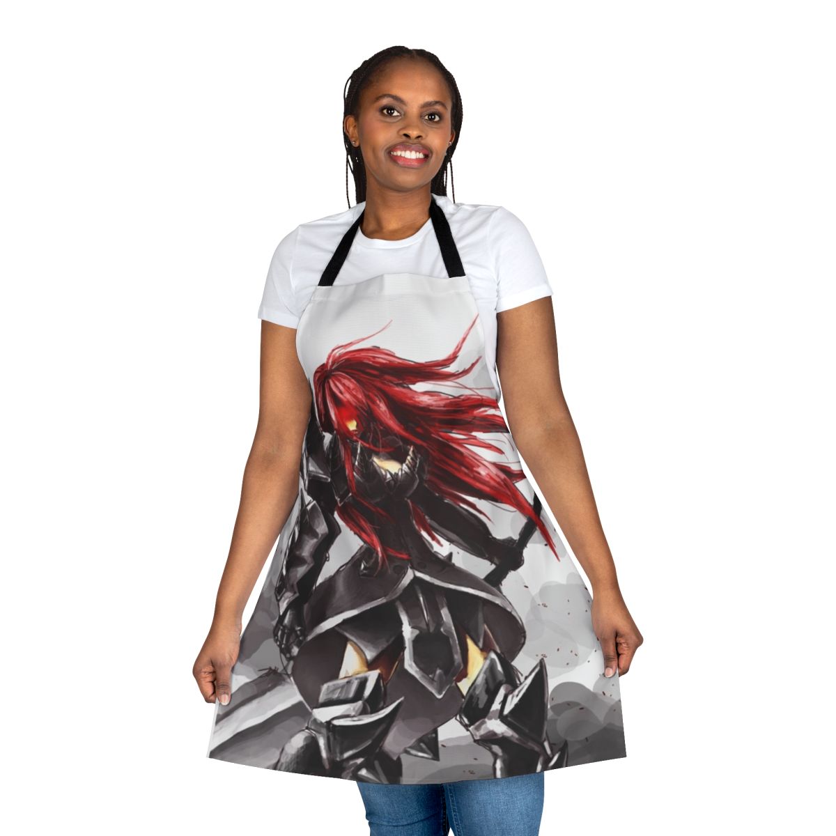 Fairy Tale Inspired Apron featuring characters from the anime series Fairy Tail