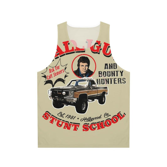 Fall Guy Stunt School and Bounty Hunters Unisex Tank Top