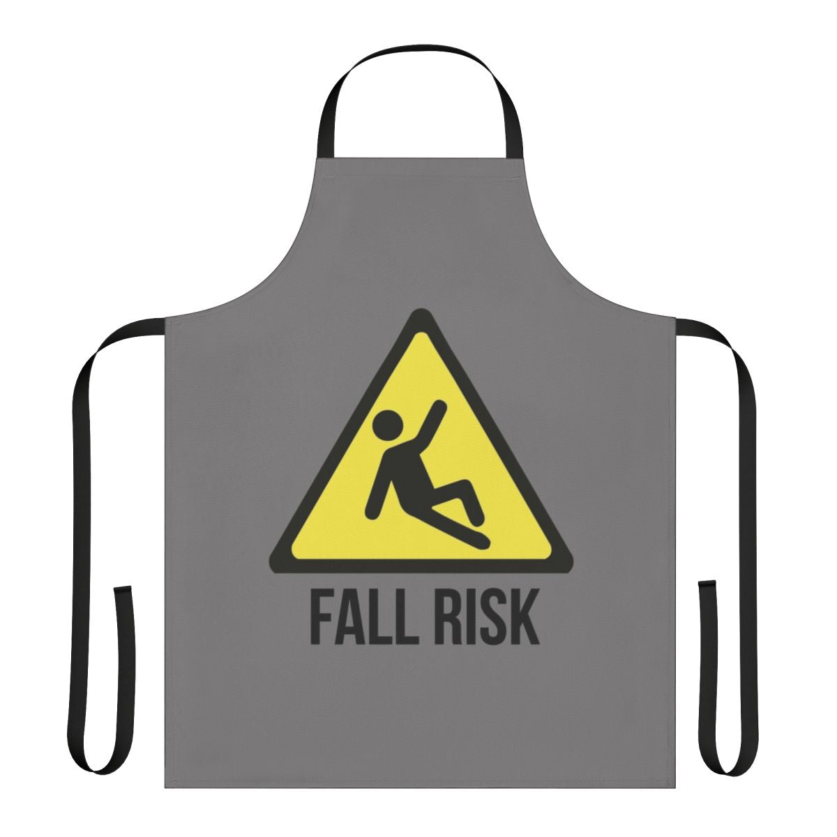 A white apron designed to help prevent falls for elderly and at-risk patients