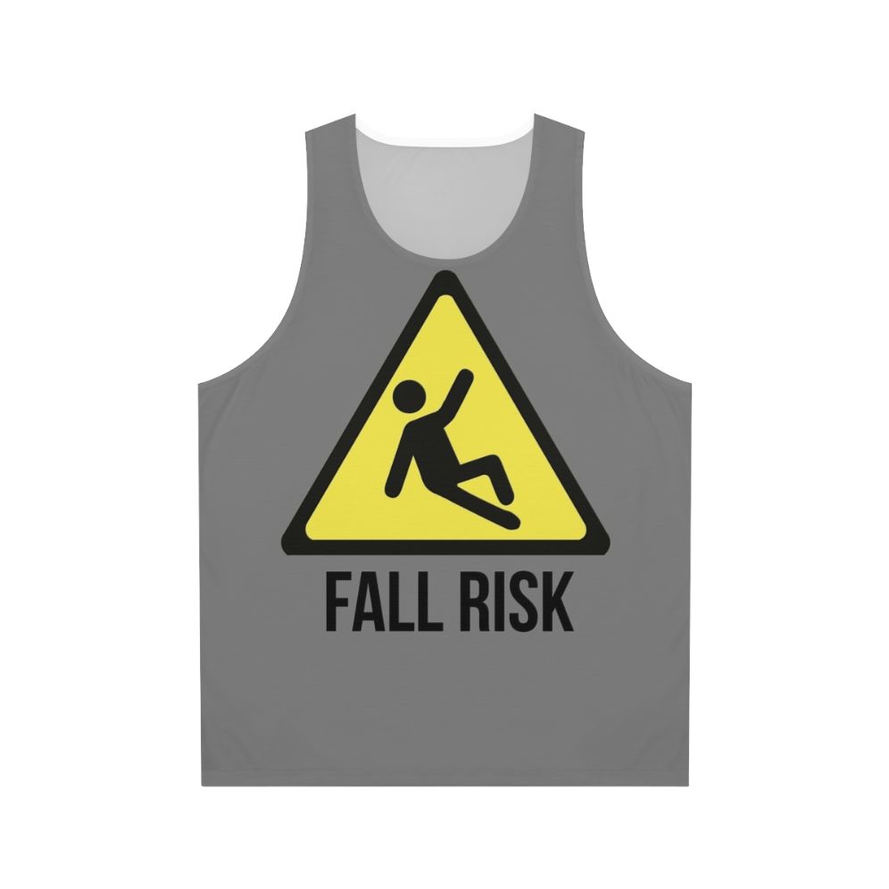 Unisex fall risk tank top