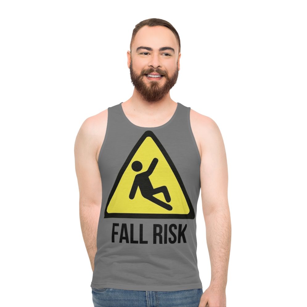 Unisex fall risk tank top