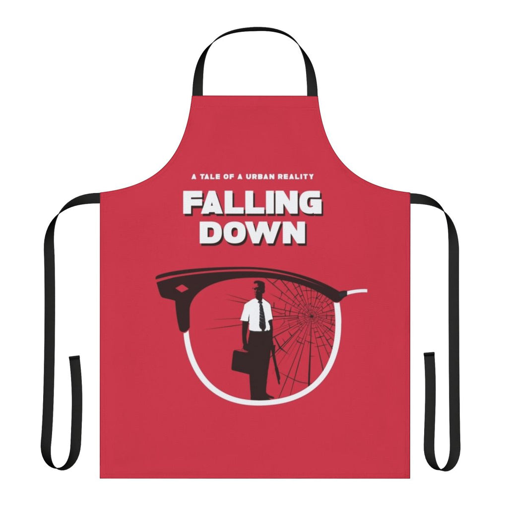 Falling Down Inspired Apron with Minimalist Design